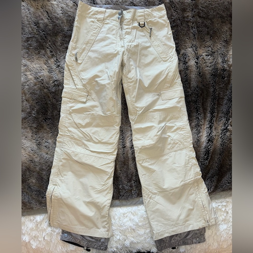 Trespass Cream Snowpants Shell Sz S